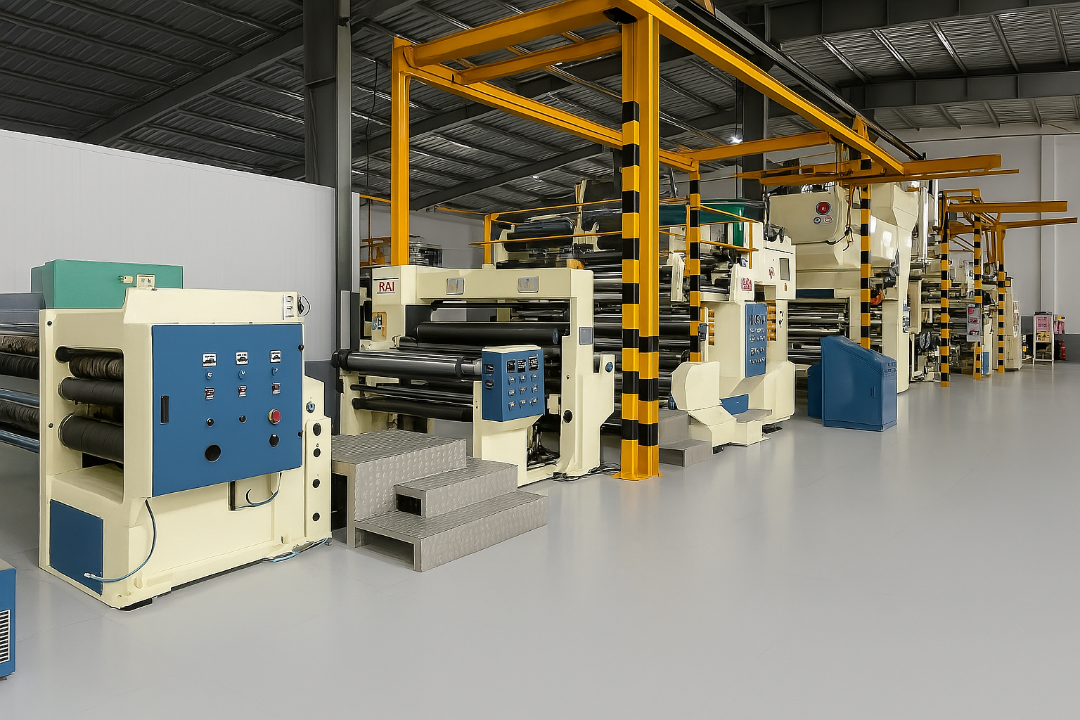 Tandem Co-extruder specialised for coffee, and home care structure